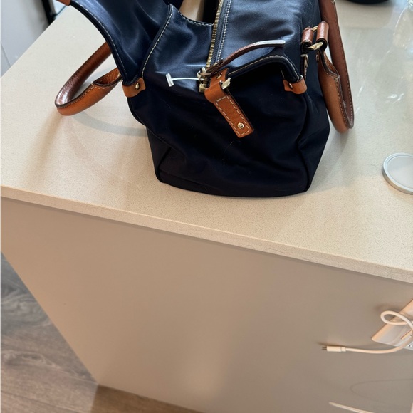 Kate and Spade soft cloth bag cute great condition. Hardly used - Picture 3 of 4